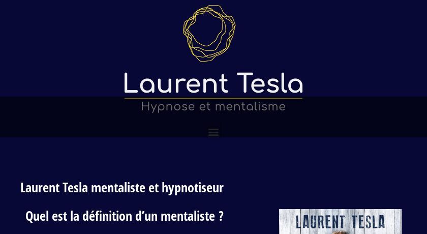 Spectacle de mentalisme de Laurent Tesla Spectacle de mentalisme de Laurent Tesla