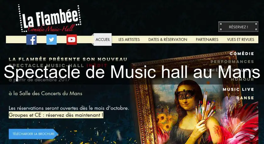 Spectacle de Music hall au Mans