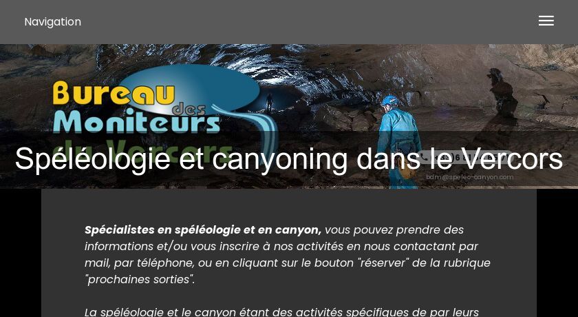 Spéléologie et canyoning dans le Vercors Spéléologie et canyoning dans le Vercors