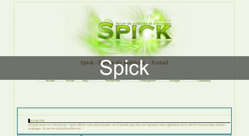 Spick