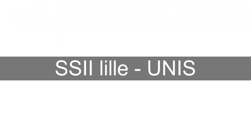 SSII lille - UNIS