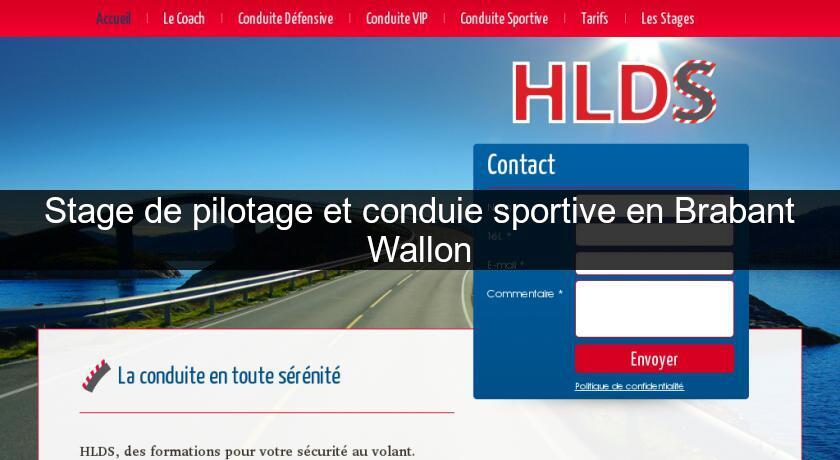 Stage de pilotage et conduie sportive en Brabant Wallon Stage de pilotage et conduie sportive en Brabant Wallon