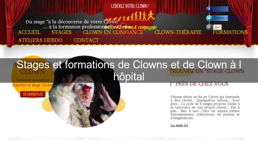 Stages et formations de Clowns et de Clown à l'hôpital Stages et formations de Clowns et de Clown à l'hôpital