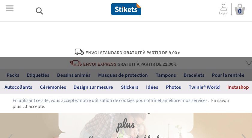 Stickers, étiquettes et autocollants personnalisés