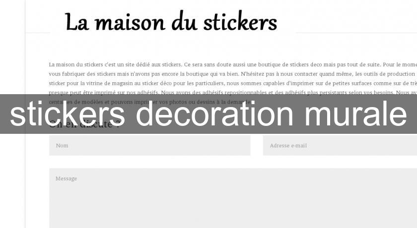 stickers decoration murale stickers decoration murale
