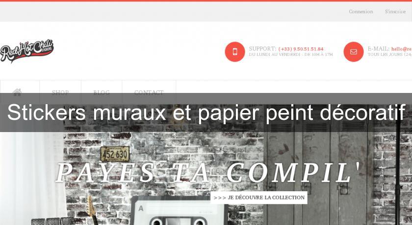 Stickers muraux et papier peint décoratif Stickers muraux et papier peint décoratif
