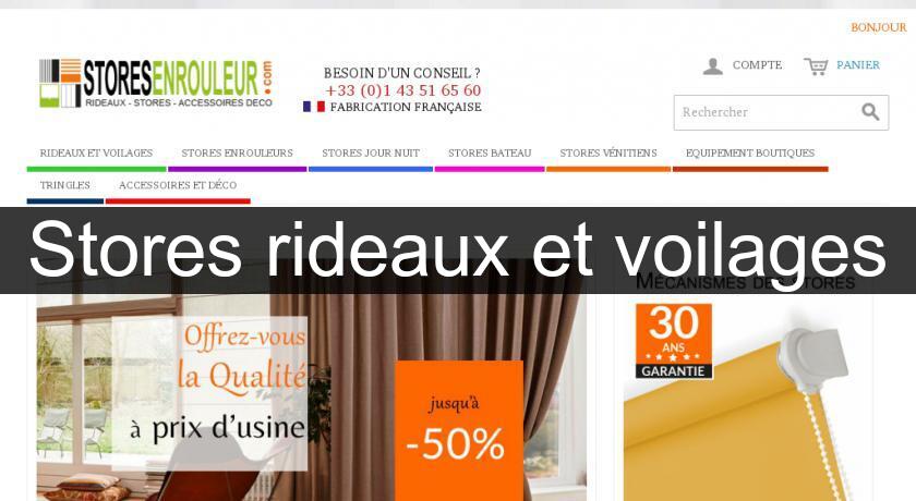 Stores rideaux et voilages Stores rideaux et voilages