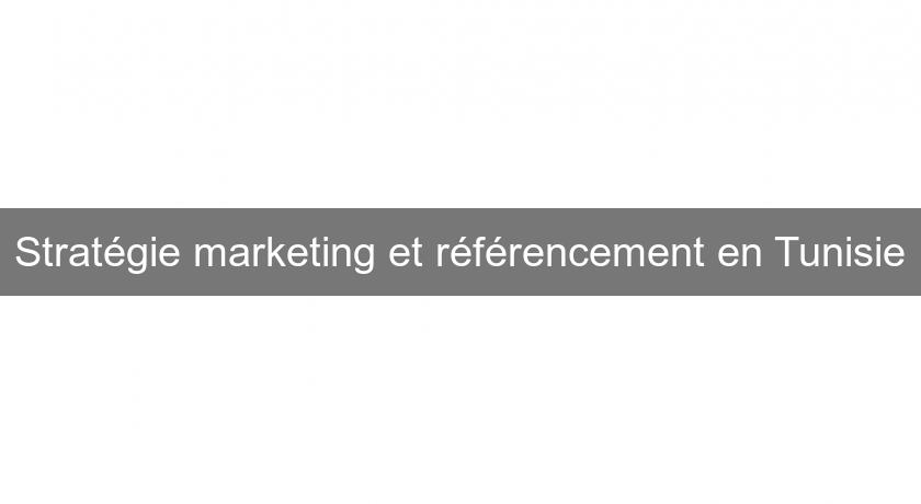 Stratégie marketing et référencement en Tunisie