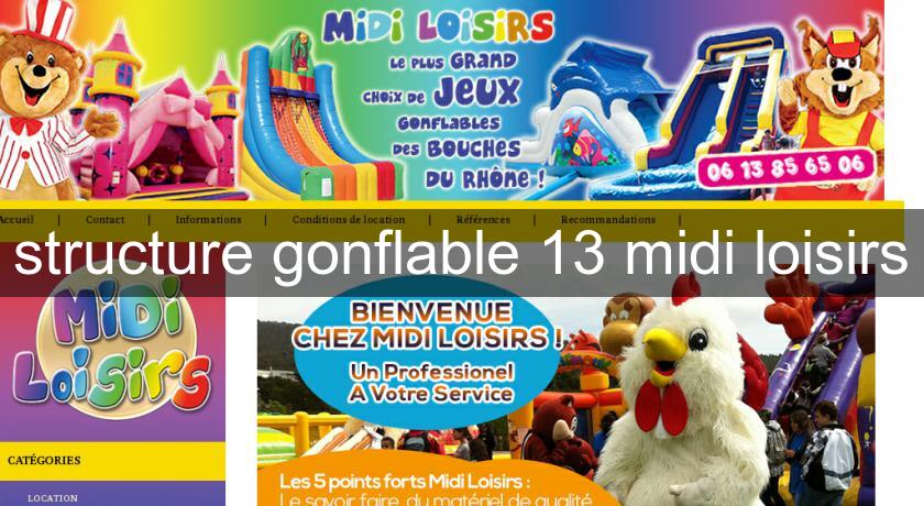 structure gonflable 13 midi loisirs structure gonflable 13 midi loisirs