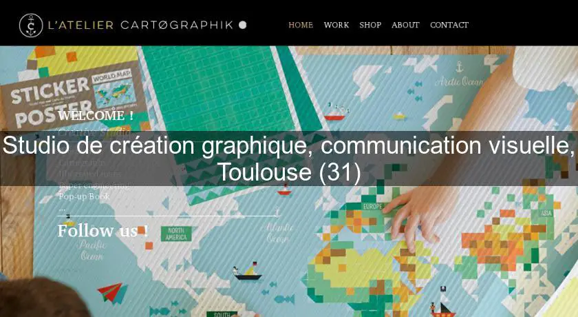 Studio de création graphique, communication visuelle, Toulouse (31)