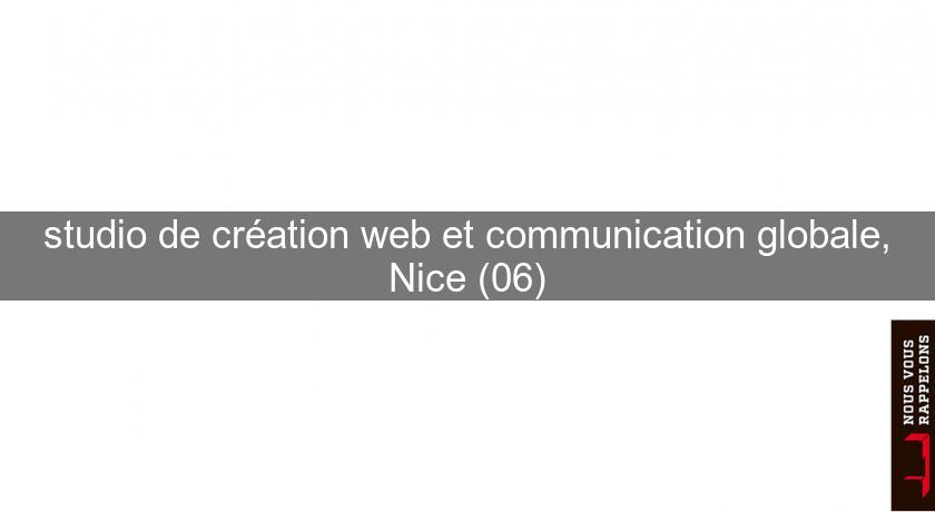 studio de création web et communication globale, Nice (06)