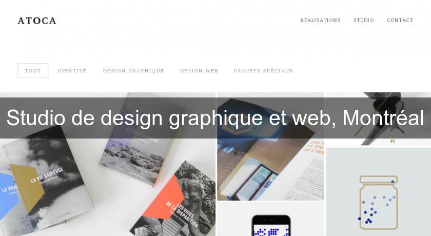 Studio de design graphique et web, Montréal