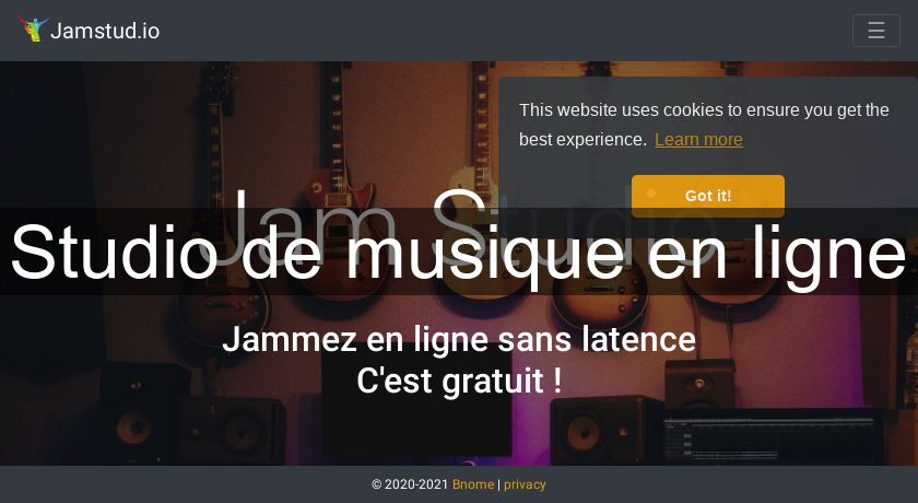 Studio de musique en ligne Studio de musique en ligne
