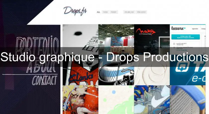 Studio graphique - Drops Productions