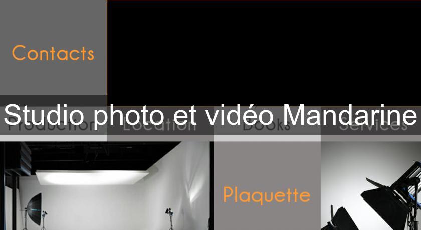 Studio photo et vidéo Mandarine