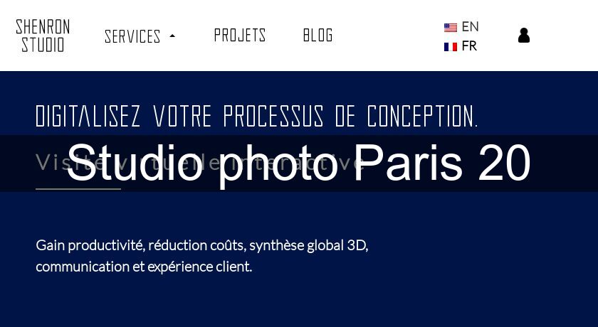 Studio photo Paris 20