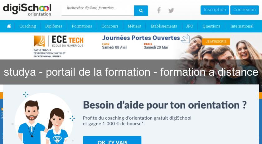 studya - portail de la formation - formation a distance studya - portail de la formation - formation a distance