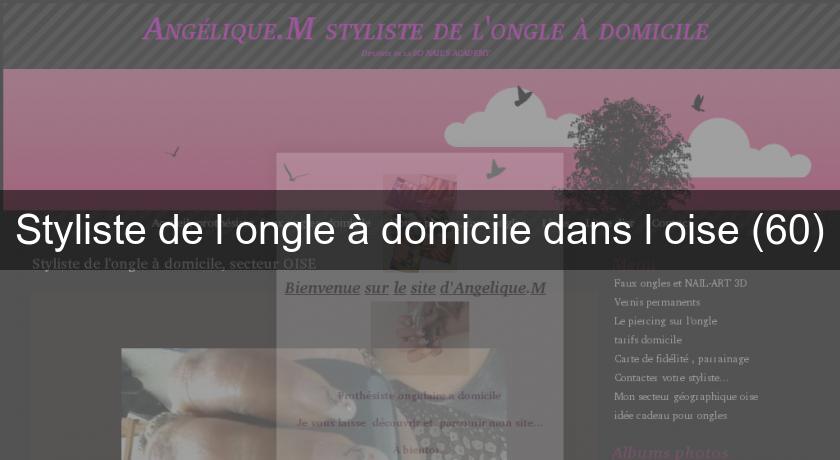 Styliste de l'ongle à domicile dans l'oise (60)