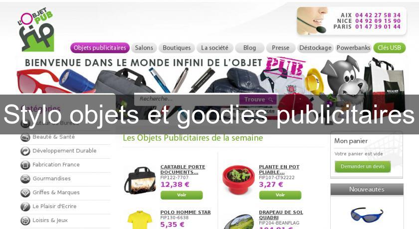 Stylo objets et goodies publicitaires