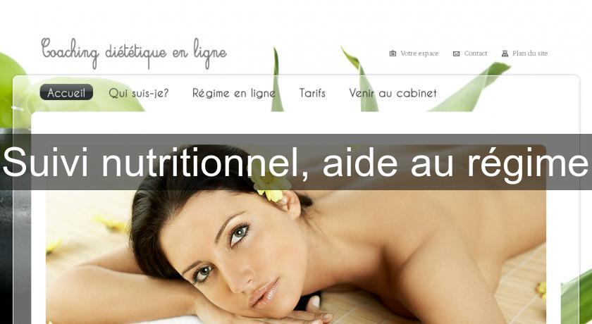 Suivi nutritionnel, aide au régime Suivi nutritionnel, aide au régime