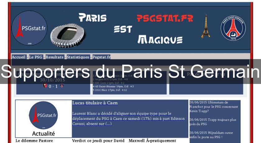 Supporters du Paris St Germain Supporters du Paris St Germain