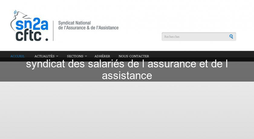 syndicat des salariés de l'assurance et de l'assistance syndicat des salariés de l'assurance et de l'assistance