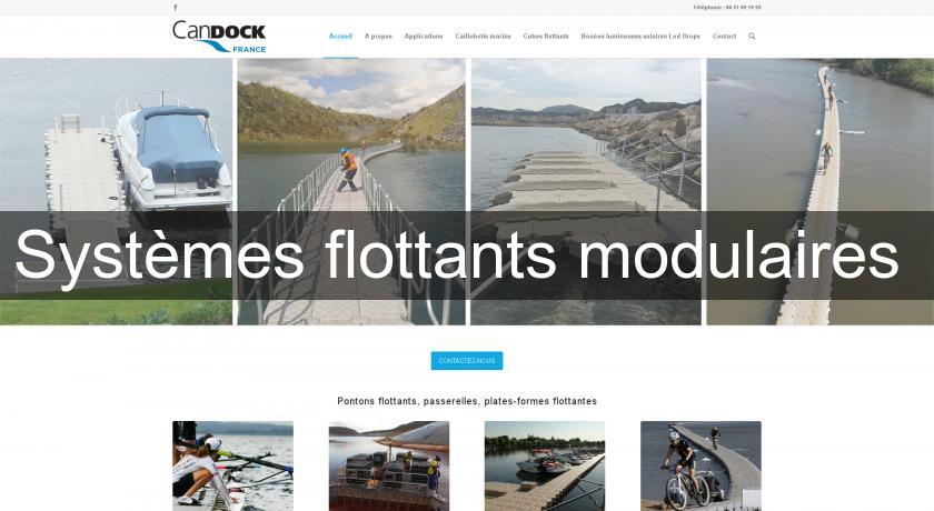 Systèmes flottants modulaires 