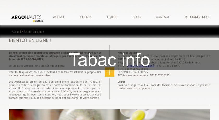 Tabac info Tabac info