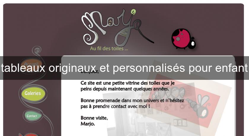 tableaux originaux et personnalisés pour enfant tableaux originaux et personnalisés pour enfant