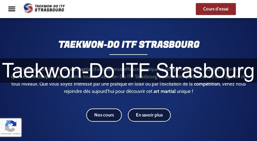 Taekwon-Do ITF Strasbourg Taekwon-Do ITF Strasbourg