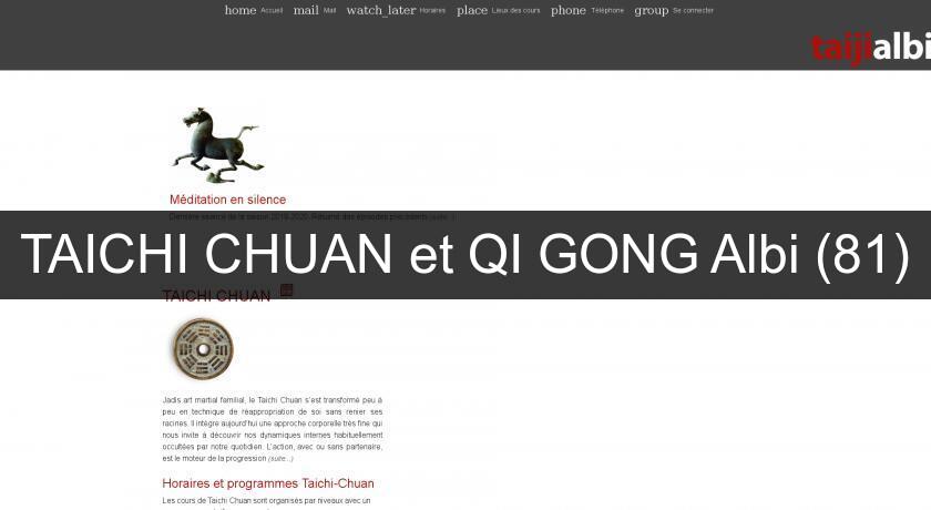 TAICHI CHUAN et QI GONG Albi (81) TAICHI CHUAN et QI GONG Albi (81)