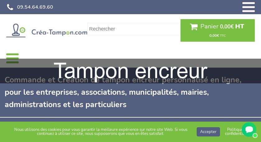 Tampon encreur