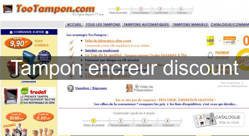 Tampon encreur discount Tampon encreur discount
