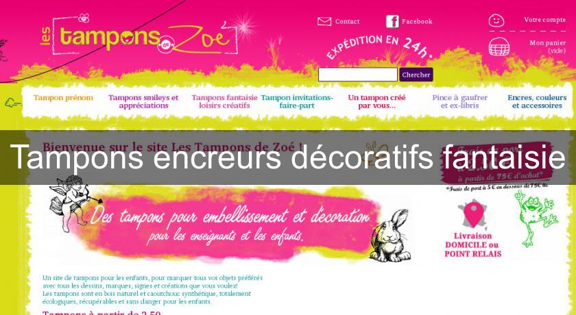 Tampons encreurs décoratifs fantaisie