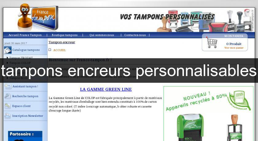 tampons encreurs personnalisables tampons encreurs personnalisables