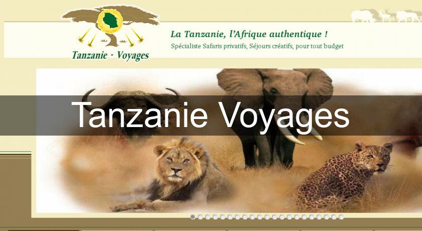 Tanzanie Voyages