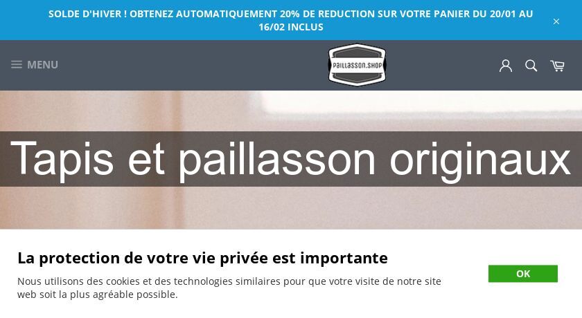 Tapis et paillassons originaux Tapis et paillassons originaux
