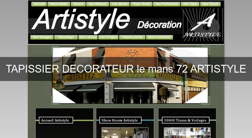 TAPISSIER DECORATEUR le mans 72 ARTISTYLE