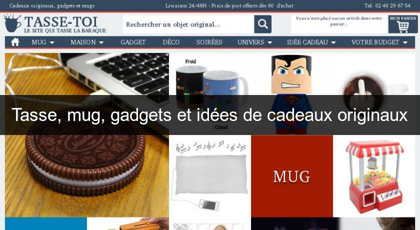 Tasse, mug, gadgets et idées de cadeaux originaux