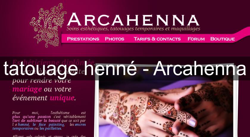 tatouage henné - Arcahenna tatouage henné - Arcahenna