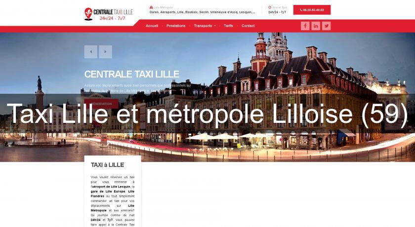 Taxi Lille et métropole Lilloise (59)