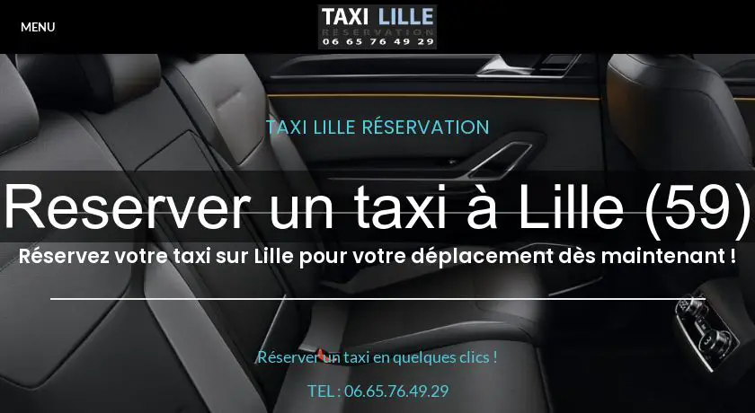 TAXI LILLE RESERVATION