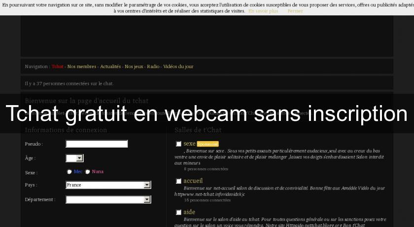 Tchat gratuit sans inscription love chat