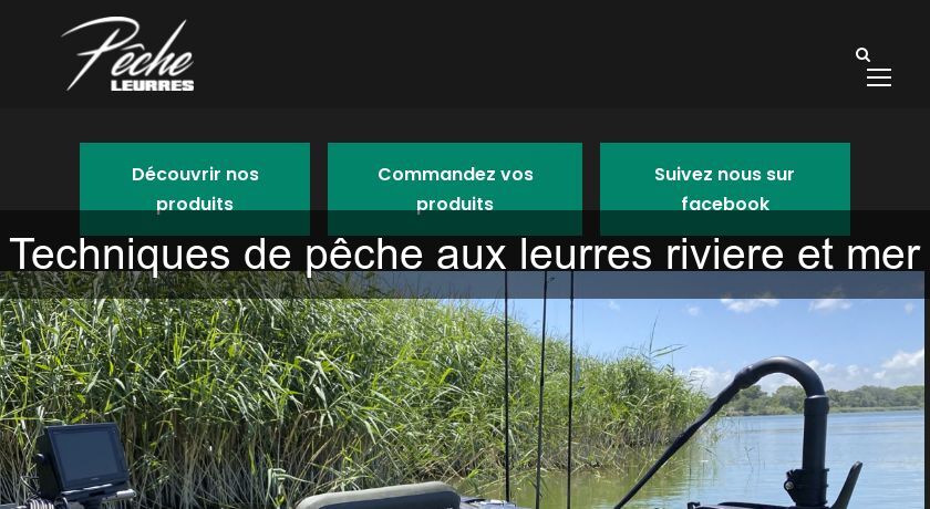 Techniques de pêche aux leurres riviere et mer Techniques de pêche aux leurres riviere et mer