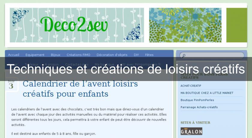 Techniques et créations de loisirs créatifs Techniques et créations de loisirs créatifs