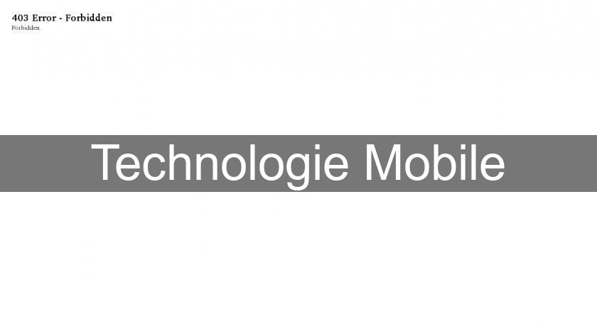 Technologie Mobile