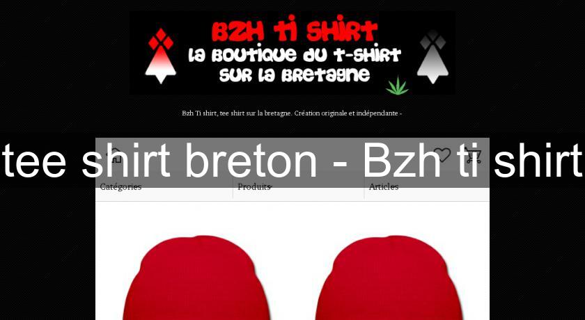 tee shirt breton - Bzh ti shirt