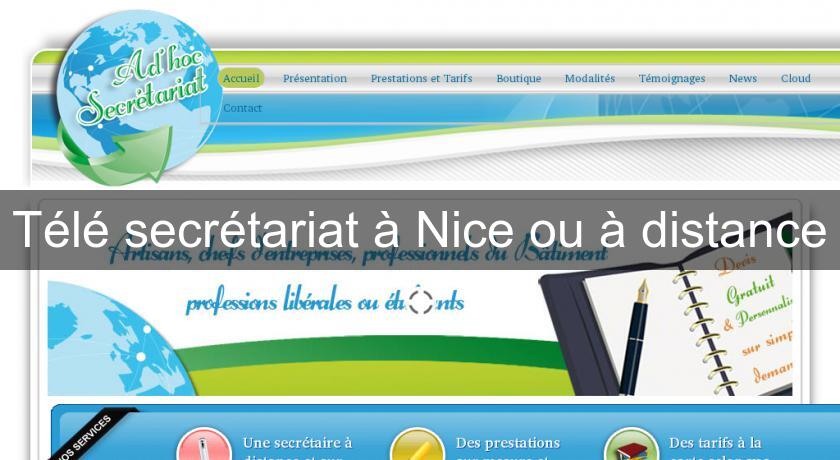 Télé secrétariat à Nice ou à distance Télé secrétariat à Nice ou à distance