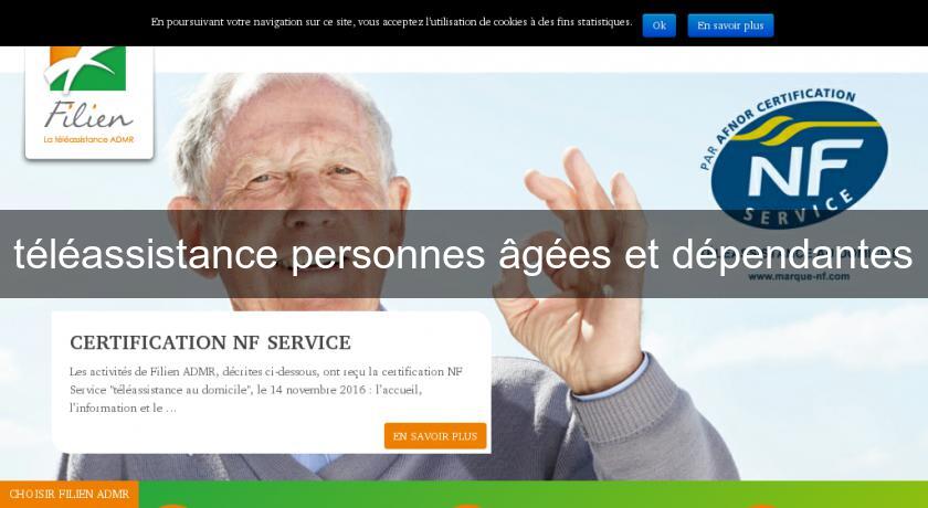 téléassistance personnes âgées et dépendantes