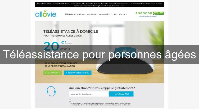Téléassistance pour personnes âgées Téléassistance pour personnes âgées